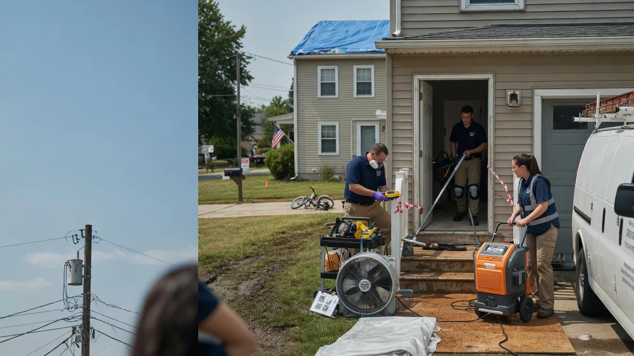 Water Damage Repair in Barclay, MD near me